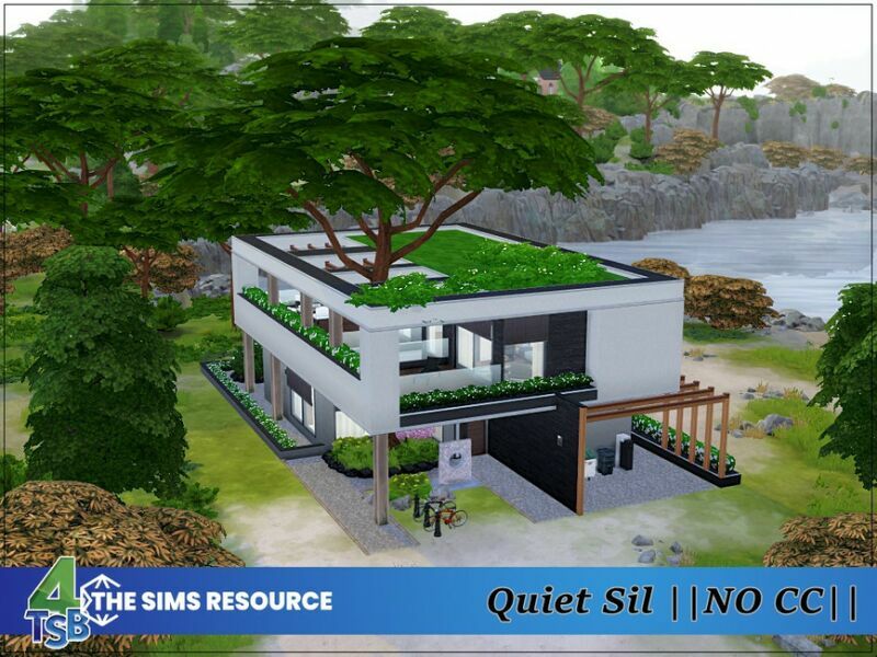 sims 4 cc quiet sil by bozena 2