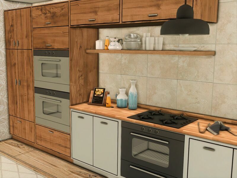 sims 4 cc remington kitchen tsr only cc by xogerardine 4