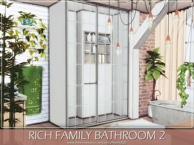 sims 4 cc rich family bathroom 2 by mychqqq 3