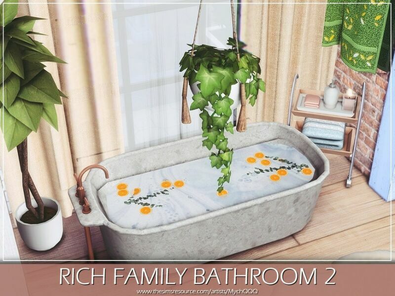 sims 4 cc rich family bathroom 2 by mychqqq 5