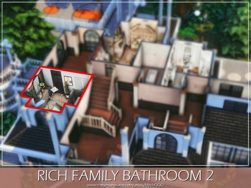 sims 4 cc rich family bathroom 2 by mychqqq 7