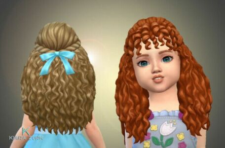 Rita Curls For Toddlers Sims 4 CC