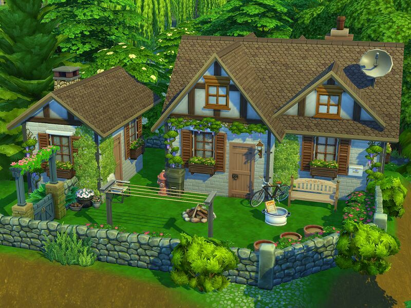 sims 4 cc riverside cottage no cc by flubs79 4