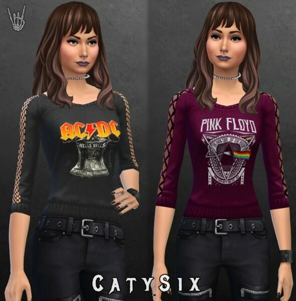 sims 4 cc rock and metal sweaters v2 by catysix 2