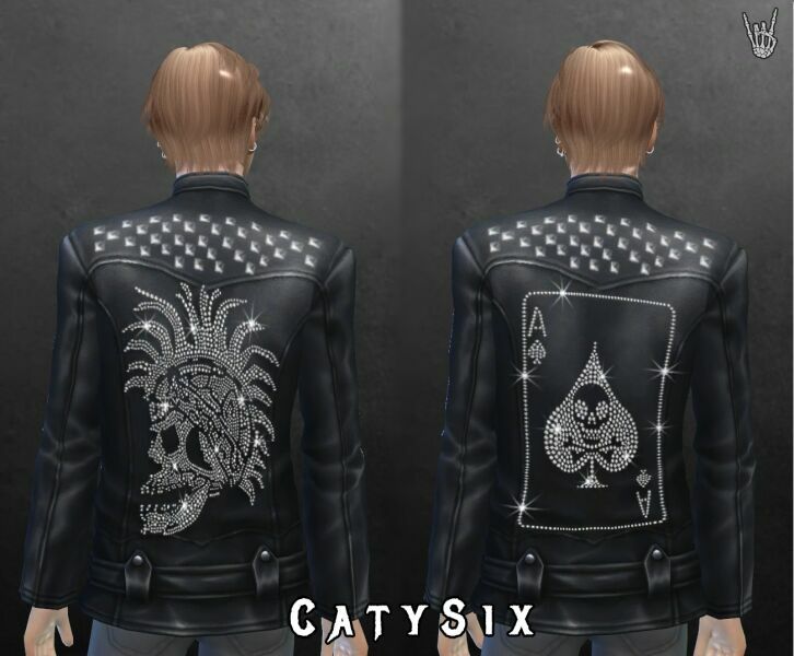 sims 4 cc rocker jacket male v3 by catysix 2