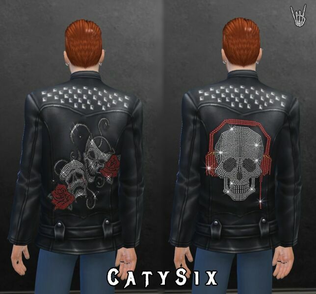 sims 4 cc rocker jacket male v4 by catysix 2