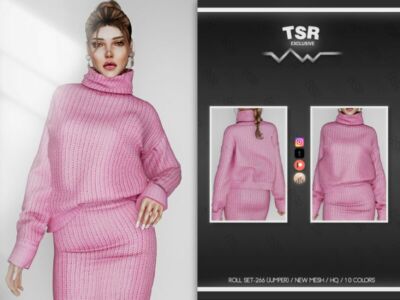 Roll SET-266 (Jumper) BD794 By Busra-Tr Sims 4 CC