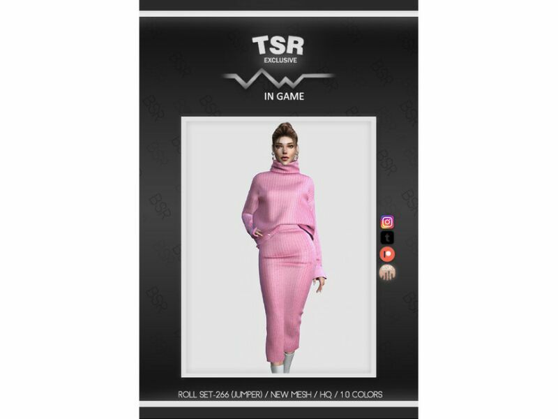 sims 4 cc roll set 266 jumper bd794 by busra tr 2