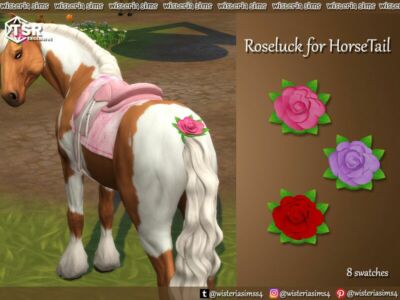 Roseluck For Horsetail By Wisteriasims Sims 4 CC