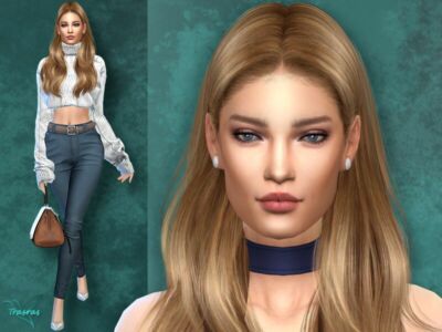 Rosie Huntington (SIM Inspired BY) By Trasras Sims 4 CC