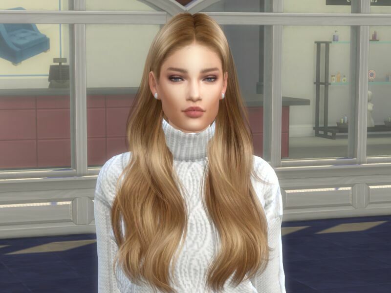 sims 4 cc rosie huntington sim inspired by by trasras 3