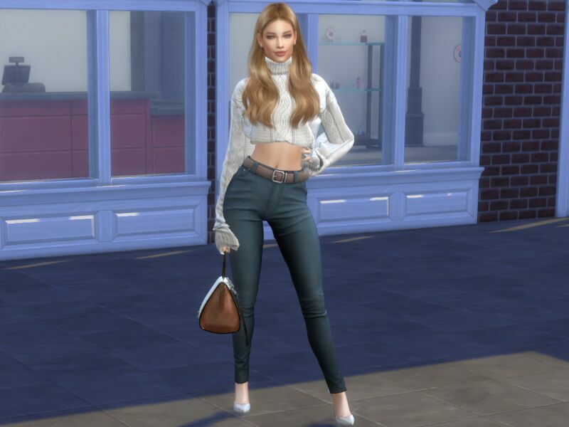 sims 4 cc rosie huntington sim inspired by by trasras 4