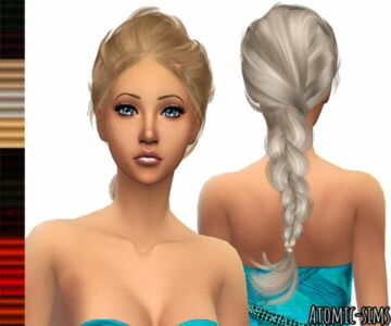 S-Club WM01 Elsa Retexture (Mesh Needed) By Atomic-Sims Sims 4 CC