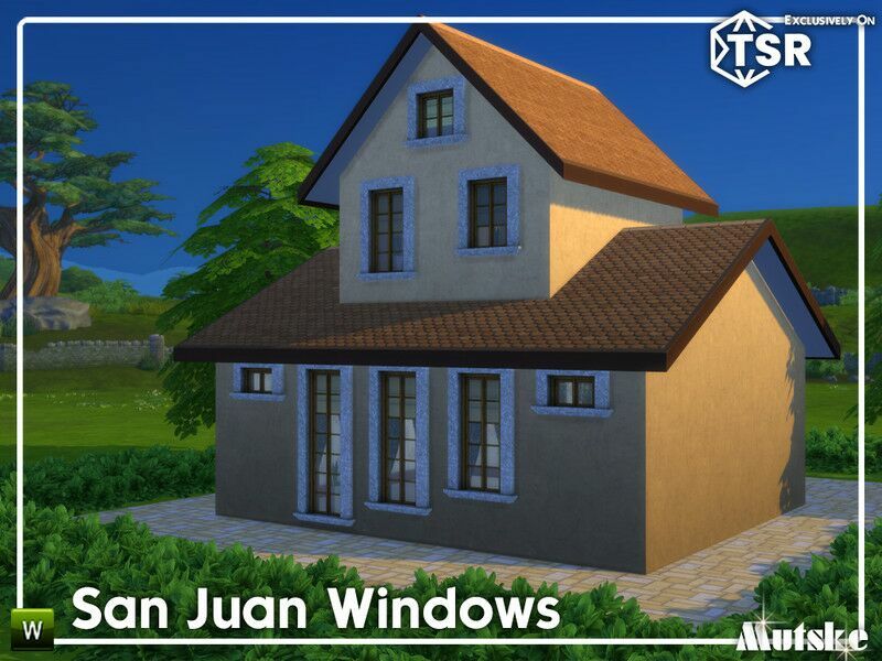 SAN Juan Windows Closed By Mutske Sims 4 CC