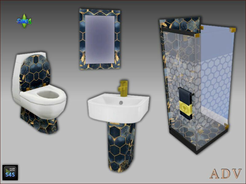 sims 4 cc sanitary objects 4