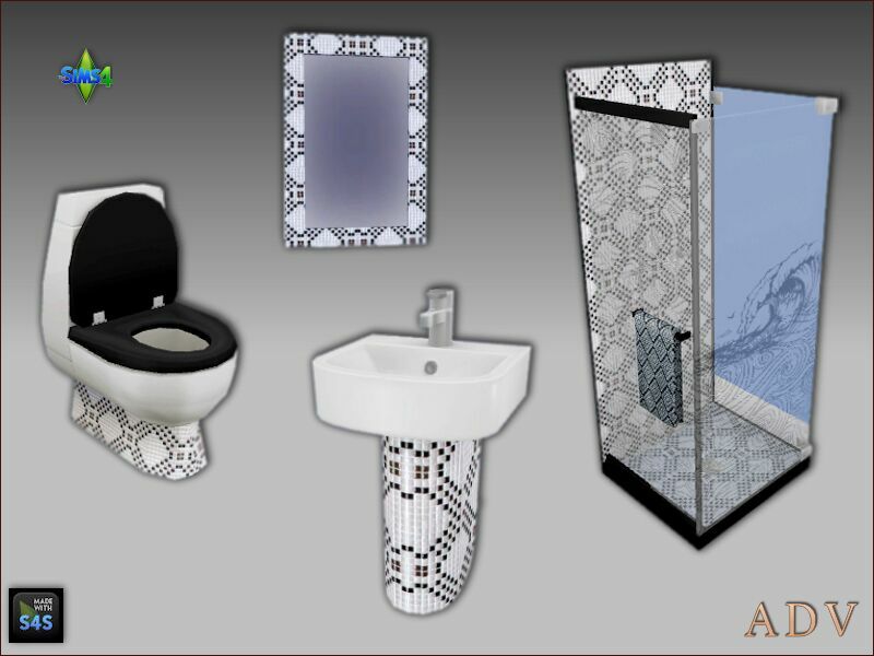 sims 4 cc sanitary objects 8