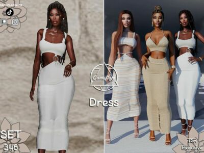 Santorini Collection – Dress Sims 4 CC