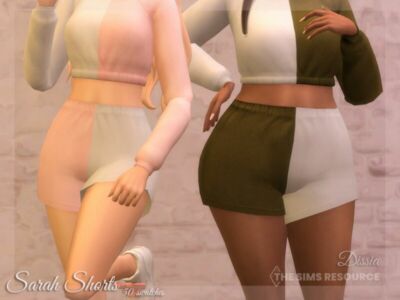 Sarah Shorts By Dissia Sims 4 CC