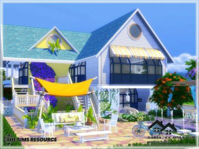 Saria – CC Only TSR By Marychabb Sims 4 CC