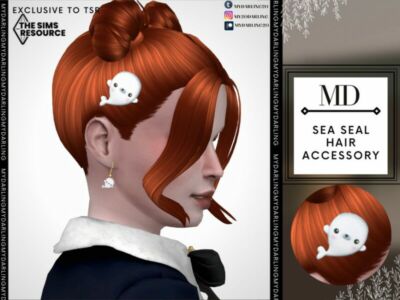 SEA Seal Hair Accessory Child By Mydarling20 Sims 4 CC