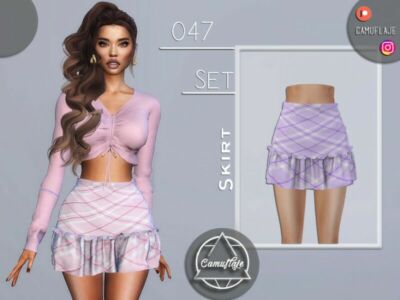 SET 047 – Skirt By Camuflaje Sims 4 CC