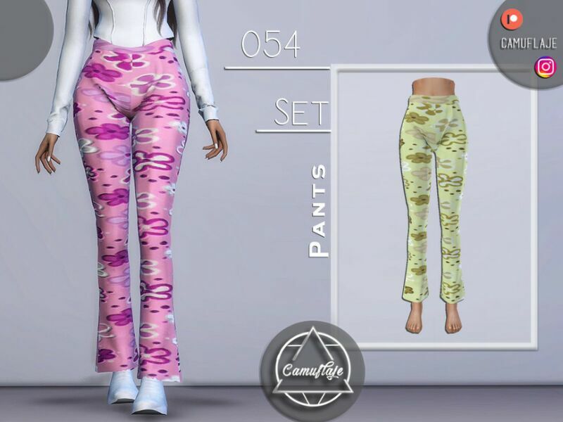 SET 054 – Pants By Camuflaje Sims 4 CC