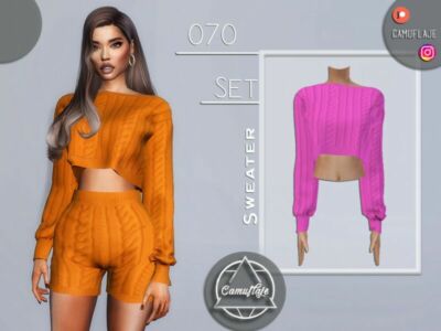 SET 070 – Sweater By Camuflaje Sims 4 CC