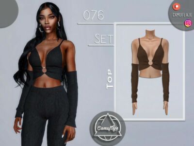 SET 076 – TOP By Camuflaje Sims 4 CC