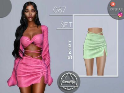 SET 087 – Skirt By Camuflaje Sims 4 CC