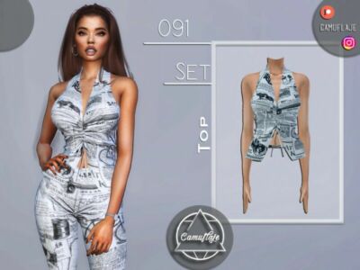 SET 091 – TOP By Camuflaje Sims 4 CC