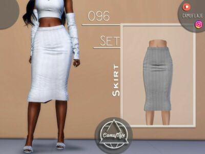 SET 096 – Skirt By Camuflaje Sims 4 CC