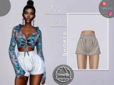 SET 105 – Shorts By Camuflaje Sims 4 CC