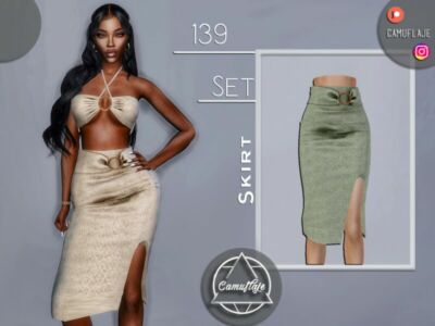 SET 139 – Skirt By Camuflaje Sims 4 CC