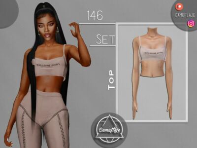 SET 146 – TOP By Camuflaje Sims 4 CC