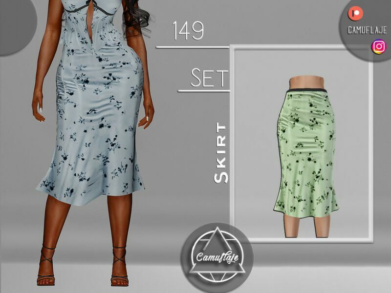 SET 149 – Skirt By Camuflaje Sims 4 CC