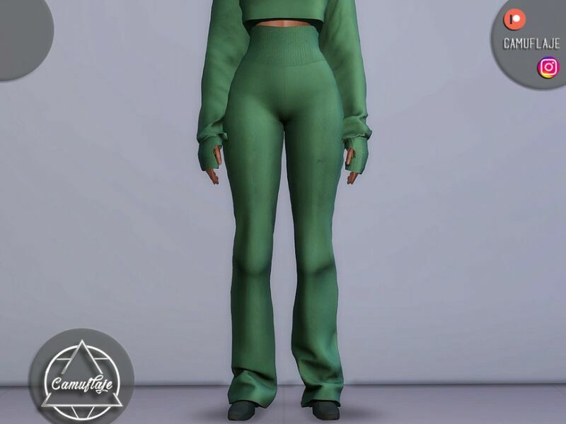 sims 4 cc set 189 pants by camuflaje 2