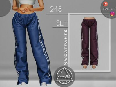 SET 248 – Sweatpants By Camuflaje Sims 4 CC