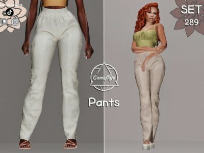 ‘SET 289 – Vacay Ready Pants / Everyday’ Sims 4 CC