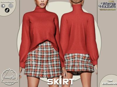 SET 371 – Skirt By Camuflaje Sims 4 CC