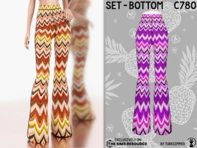 Set-Bottom C780 By Turksimmer Sims 4 CC