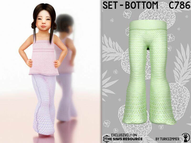 Set-Bottom C786 By Turksimmer Sims 4 CC