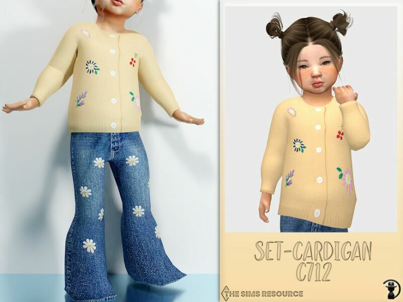 Set-Cardigan C712 By Turksimmer Sims 4 CC