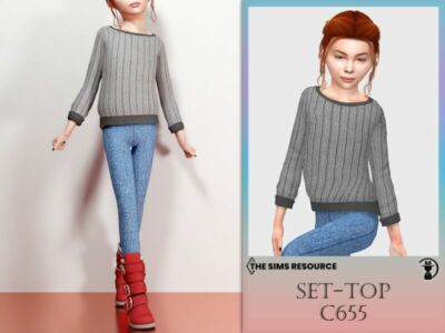 Set-Top C655 By Turksimmer Sims 4 CC