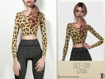 Set-Top C704 By Turksimmer Sims 4 CC