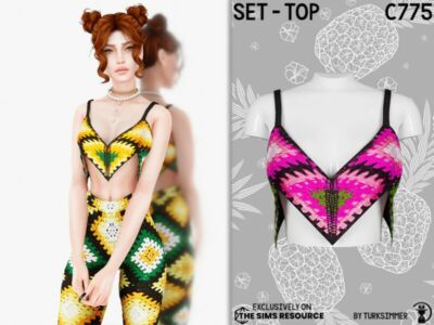 Set-Top C775 By Turksimmer Sims 4 CC