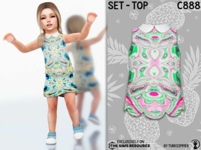 Set-Top C888 By Turksimmer Sims 4 CC