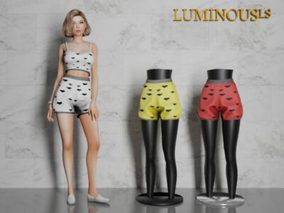 SET39 -Love Shorts- By Luminousls Sims 4 CC