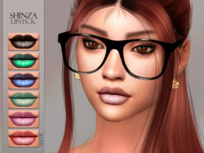 Shinza Lipstick N30 By Suzue Sims 4 CC