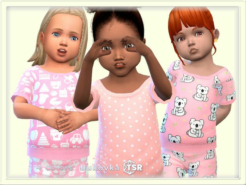 Shirt Baby Pink 2 Sims 4 CC