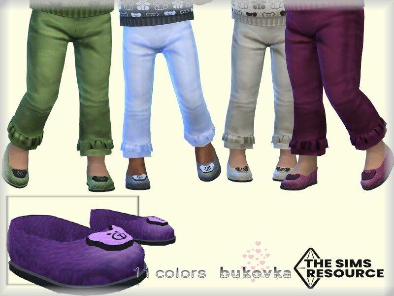 Shoes Bear By Bukovka Sims 4 CC